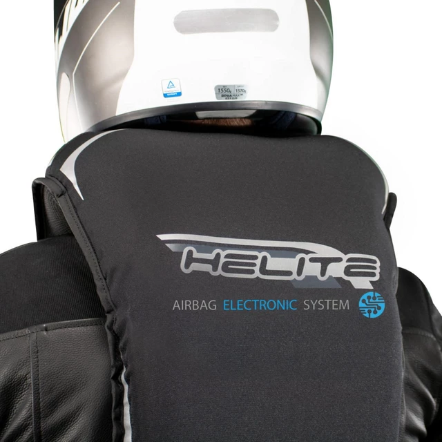 Helite e-Turtle Airbag Weste schwarz erweitert