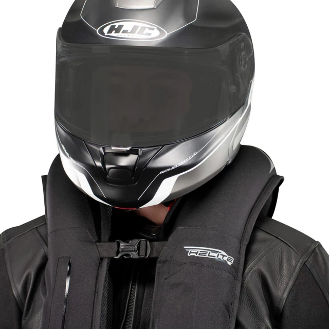 Airbag Vest Helite e-Turtle Black Extra Large - Black