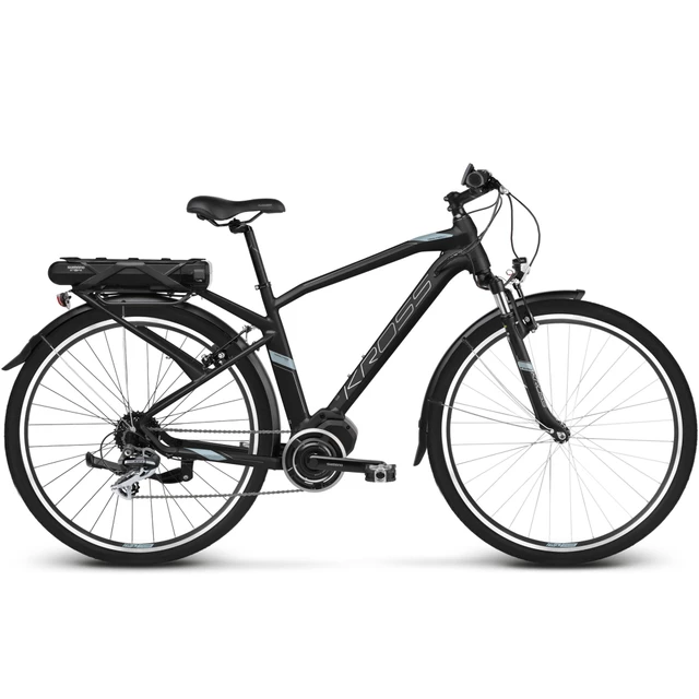 Kross Trans Hybrid 2.0 28" Trekking Elektrofahrrad - Modell 2020 - schwarz/metall/silbern - schwarz/metall/silbern