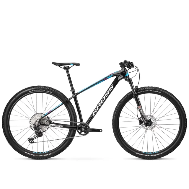 Horský bicykel Kross Level Tokyo 29" - model 2020 - L (19") - čierna/modrá