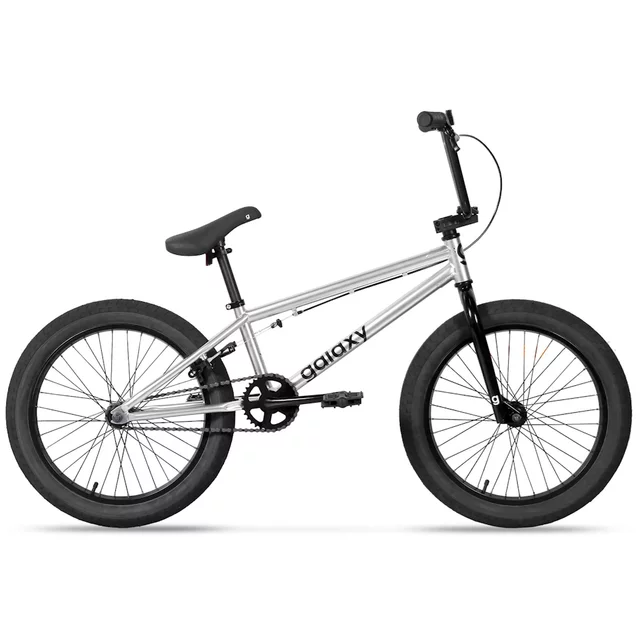 BMX kolo Galaxy Early Bird 20" 8.0 - stříbrná