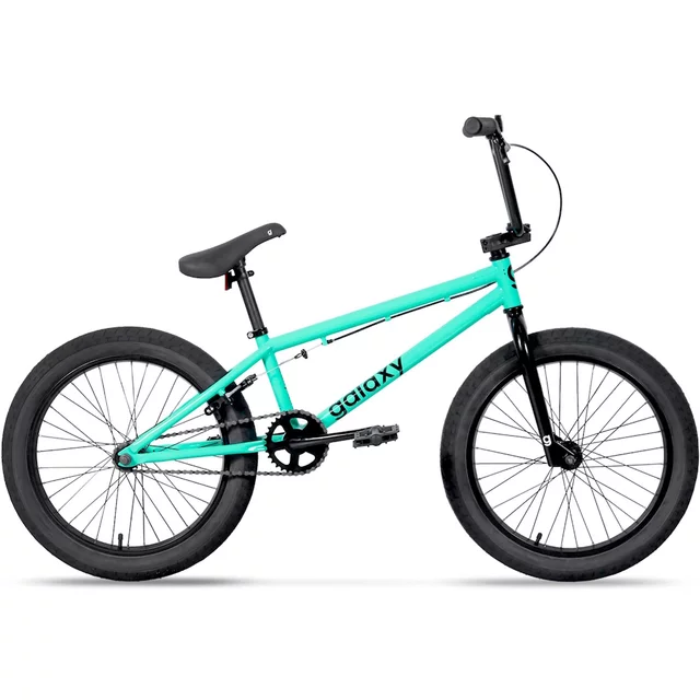 BMX kolo Galaxy Early Bird 20" 8.0 • 11,4 kg - modrá - zelená