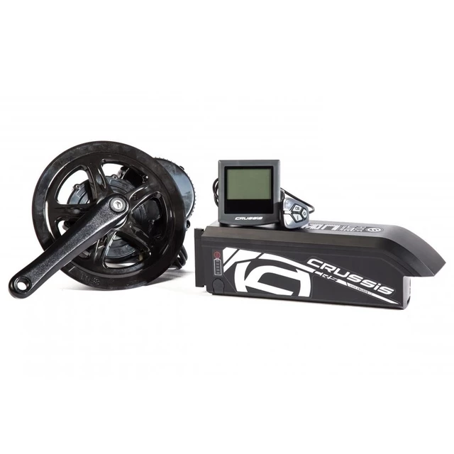 Elektrosada CRUSSIS se středovým motorem, V-brzdy, rámová baterie