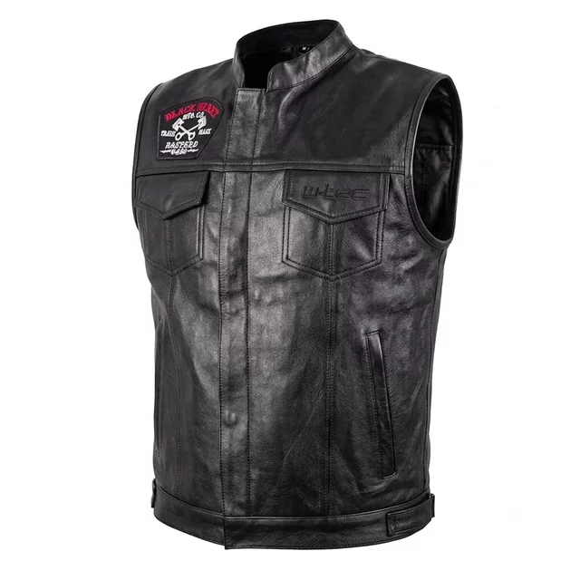 Moto vesta W-TEC Black Heart Rumbler II - černá - černá