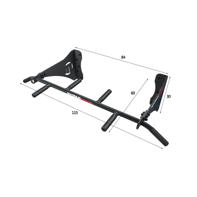 Wall-Mounted Pull-Up Bar MAGNUS POWER MP3035