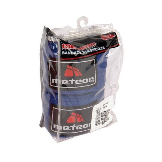 Boxerská bandáž Meteor 3m modrá