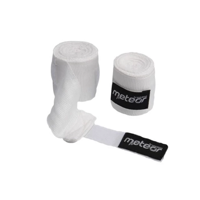 Bandáž na box Meteor 3 m bílá