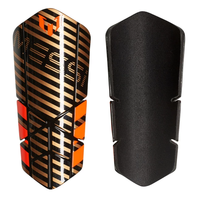 Soccer Shin Guards Adidas Messi 10 Lesto CF0113 Black-Orange