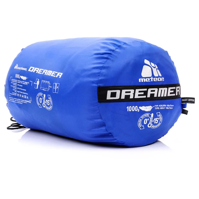 Spací pytel Meteor Dreamer tmavomodro-černý