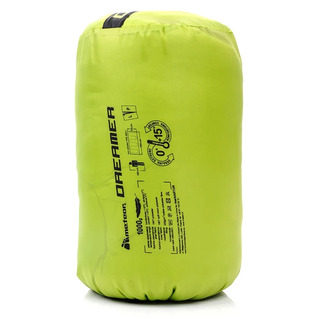 Spací pytel Meteor Dreamer zeleno-černý