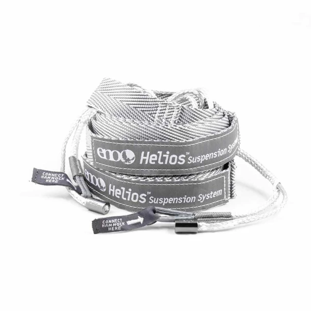 ENO Helios Ultralight Befestigungsgurte für Hängematte - Grau - Grau