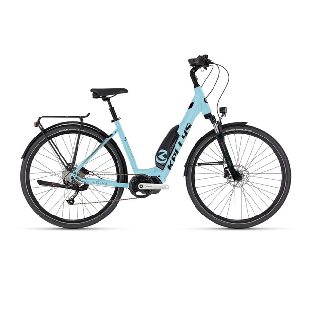 Městské elektrokolo KELLYS ESTIMA 10 SH 504Wh 28" 8.0 - Sky Blue