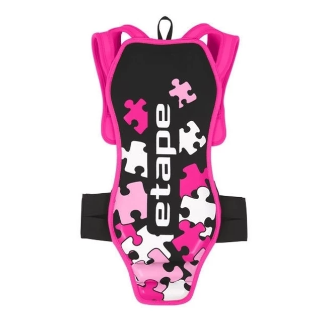 Children's Spine Protector Etape Junior Pro Black-Pink - M (128-146)