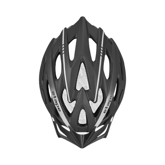 Cyklo přilba Etape Twister - černá/červená mat