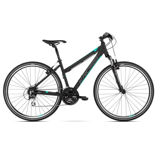 Women’s Cross Bike Kross Evado 2.0 28” – 2020 - Black/Mint - Black/Mint
