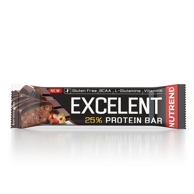 Protein Bar Nutrend 40g EXCELENT - Black currant with cranberries