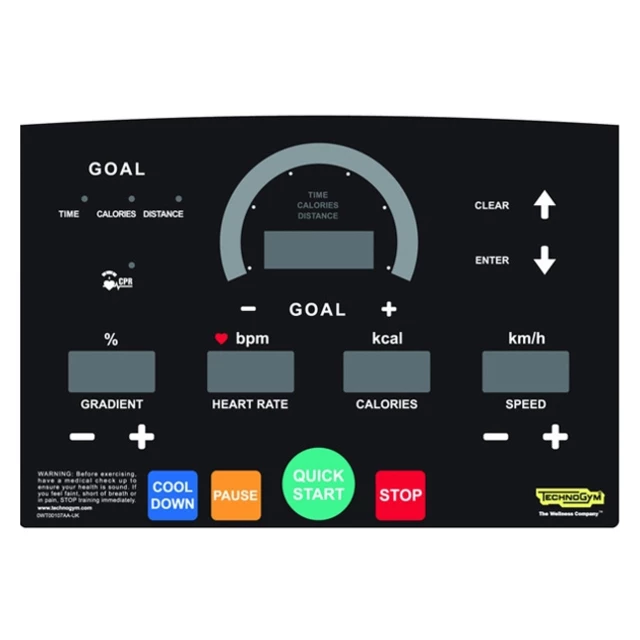 Rotoped TechnoGym Excite Bike Advanced LED