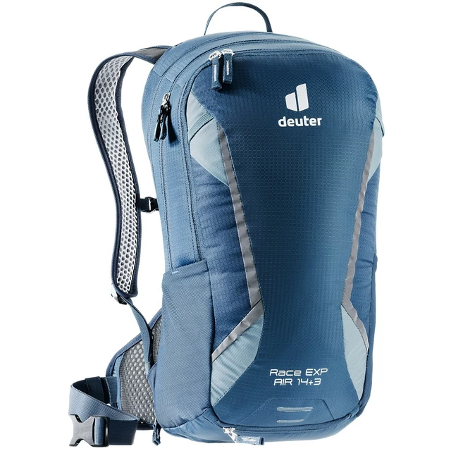 Deuter Race EXP Air Fahrradrucksack - schwarz - Marine-Dämmerung