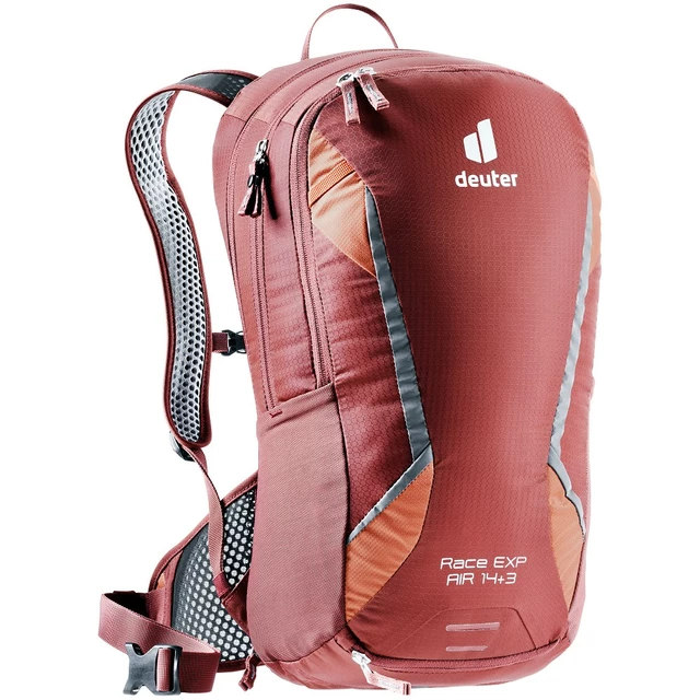 Cyklistický batoh Deuter Race EXP Air - redwood-paprika