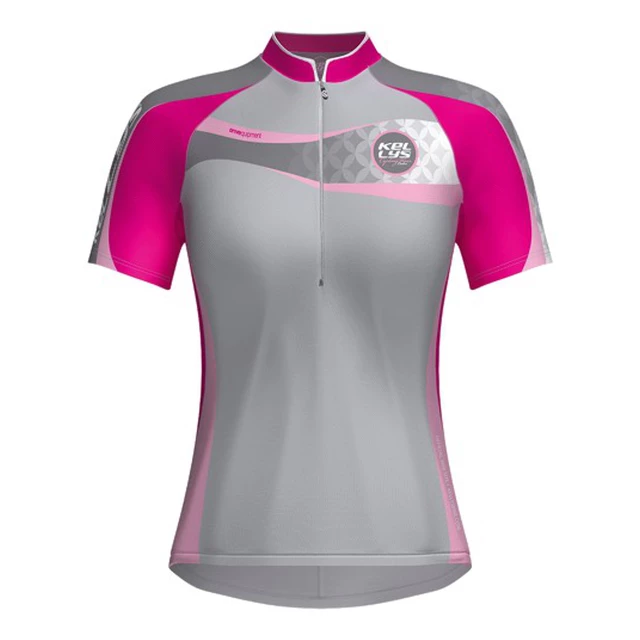 Damen-Radtrikot KELLYS Faith - kurzer Ärmel - rosa - rosa