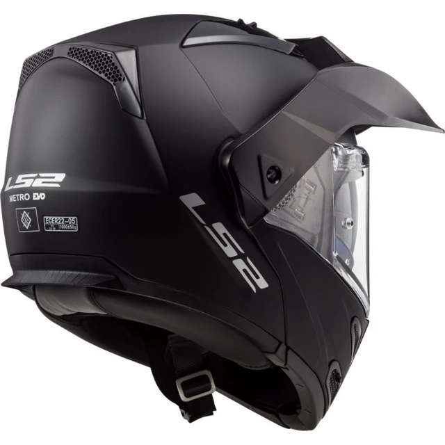 Flip-Up Motorcycle Helmet LS2 FF324 Metro EVO Solid P/J