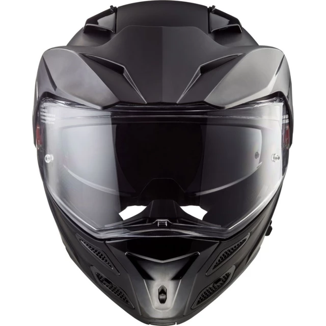 Flip-Up Motorcycle Helmet LS2 FF324 Metro EVO Solid P/J - Matte Black