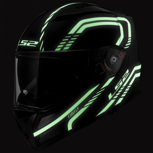 Flip-Up Motorcycle Helmet LS2 FF324 Metro Firefly