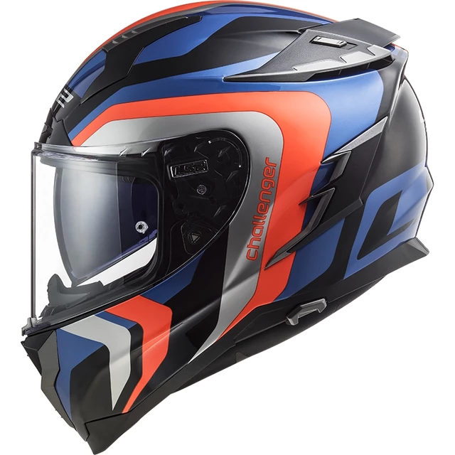 Moto prilba LS2 FF327 Challenger Galactic