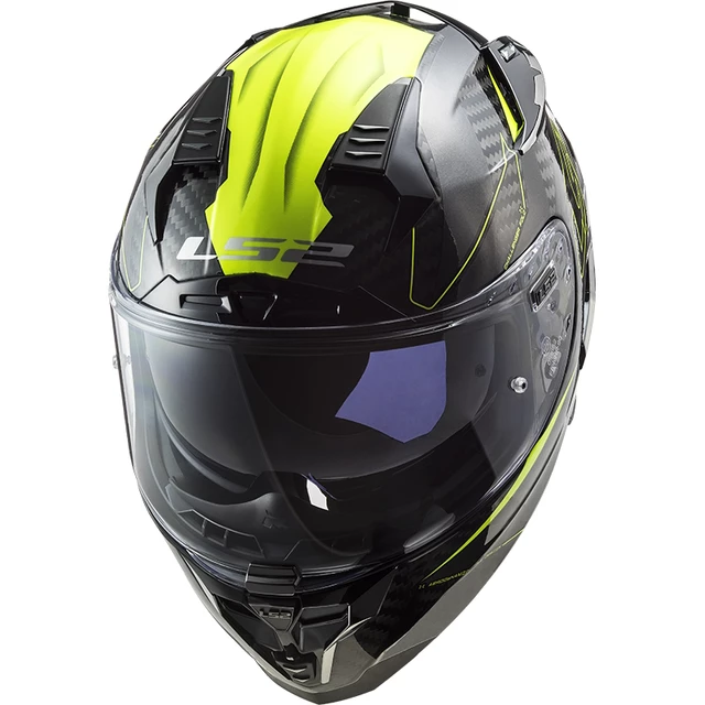 Moto přilba LS2 FF327 Challenger CT2 Fold - Gloss H-V Yellow