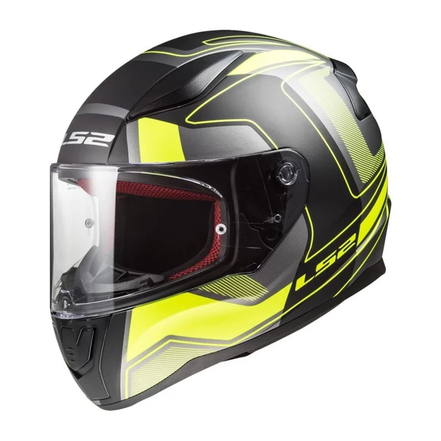 Moto přilba LS2 FF353 Rapid Carrera Black H-V Yellow - XL (61-62)