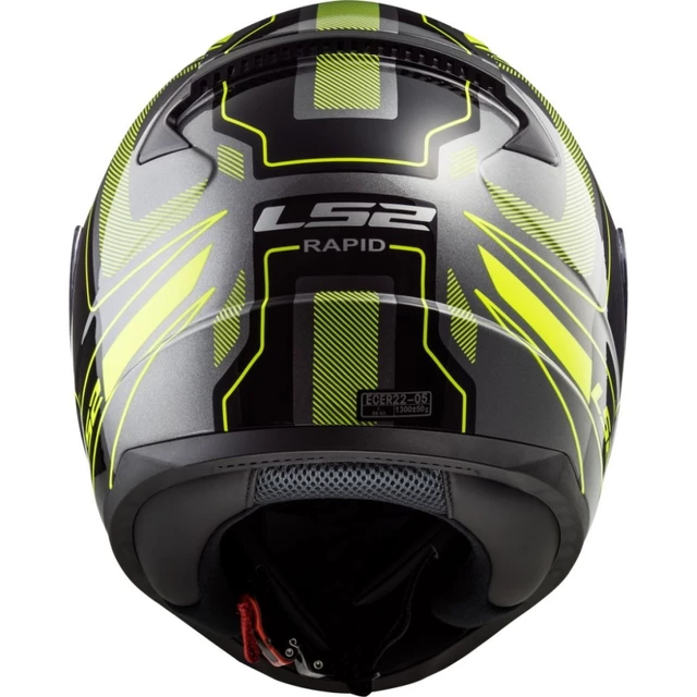 Moto přilba LS2 FF353 Rapid Carrera Black H-V Yellow - L (59-60)