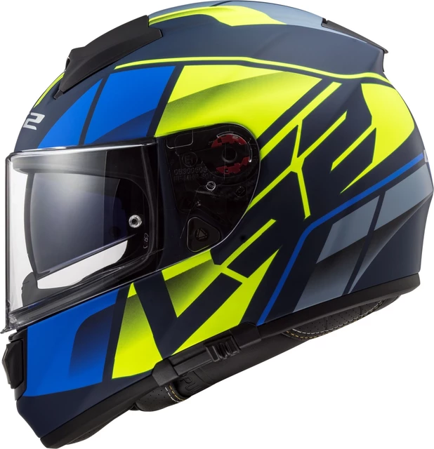 LS2 FF397 Vector FT2 KRIPTON MATT BLUE HI VIS - 2019