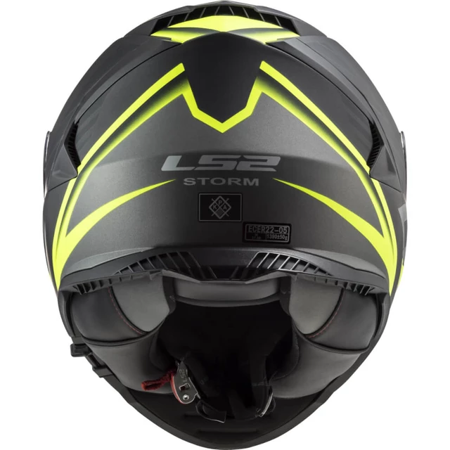 Motorcycle Helmet LS2 FF800 Storm II Nerve Matte H-V Yellow