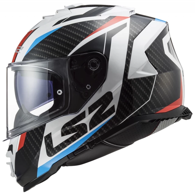 Motorcycle Helmet LS2 FF800 Storm Racer - Red Blue