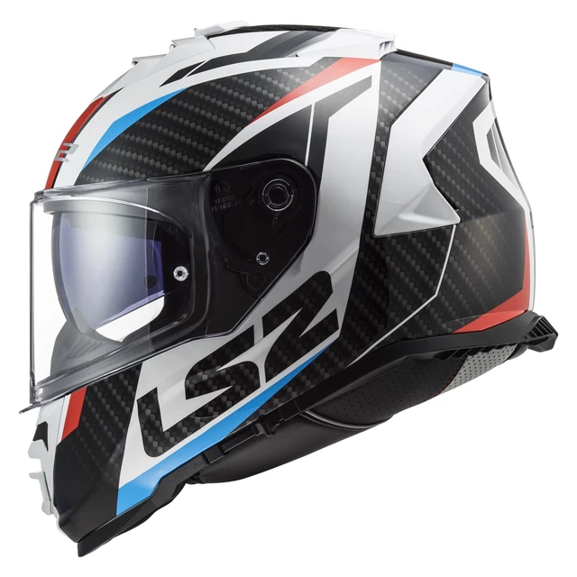 Moto prilba LS2 FF800 Storm II Racer Red Blue