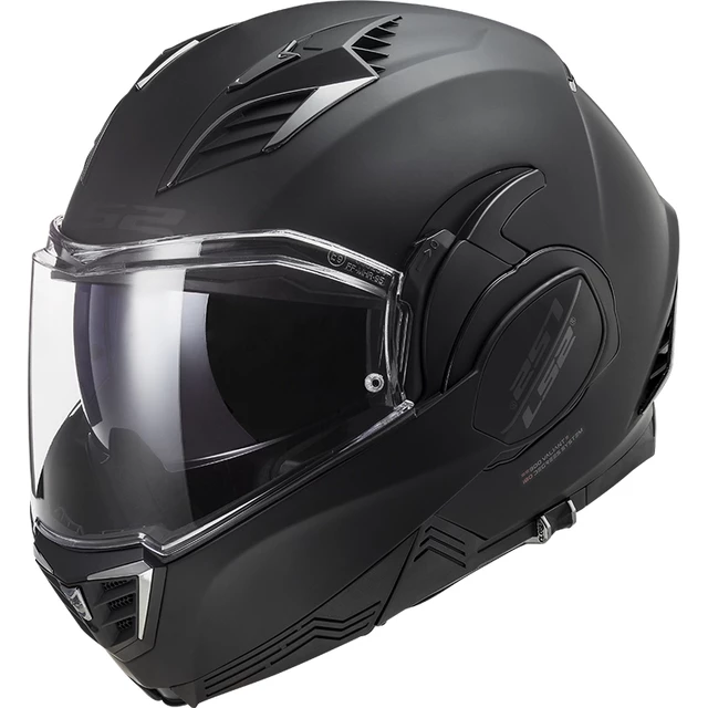 Výklopná moto přilba LS2 FF900 Valiant II Noir P/J - 3XL (65-66) - Matt Black