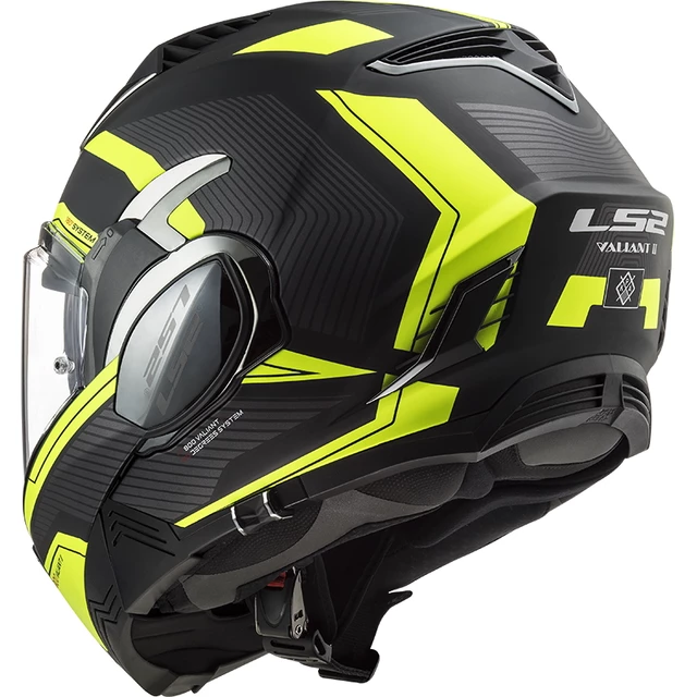 Flip-Up Motorcycle Helmet LS2 FF900 Valiant II Revo P/J