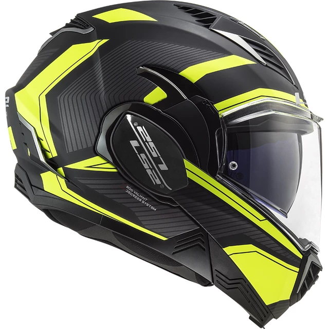 Flip-Up Motorcycle Helmet LS2 FF900 Valiant II Revo P/J