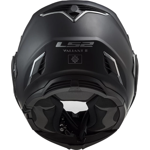 Flip-Up Motorcycle Helmet LS2 FF900 Valiant II Solid P/J