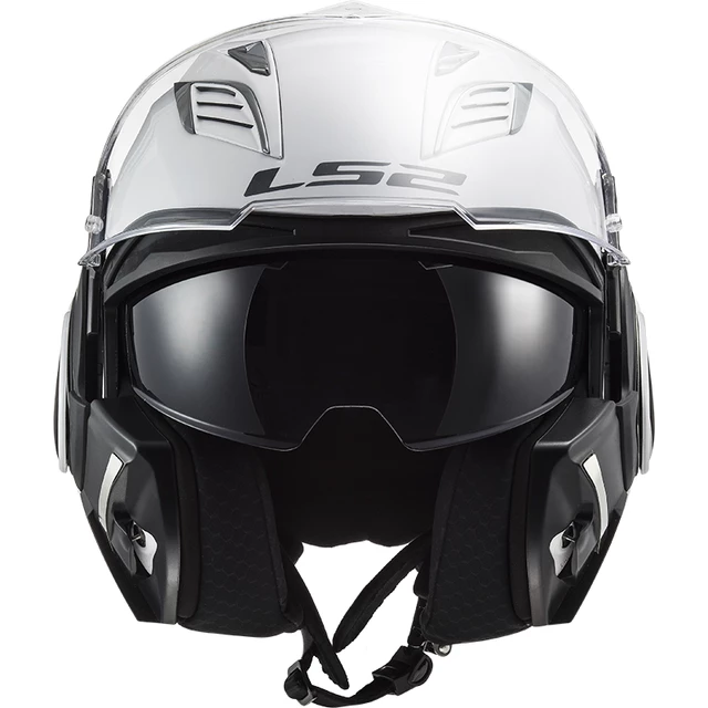 Flip-Up Motorcycle Helmet LS2 FF900 Valiant II Solid P/J - XS (53-54)