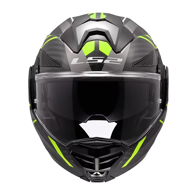 Překlopná moto přilba LS2 FF901 Advant X C Future II H-V Yellow P/J
