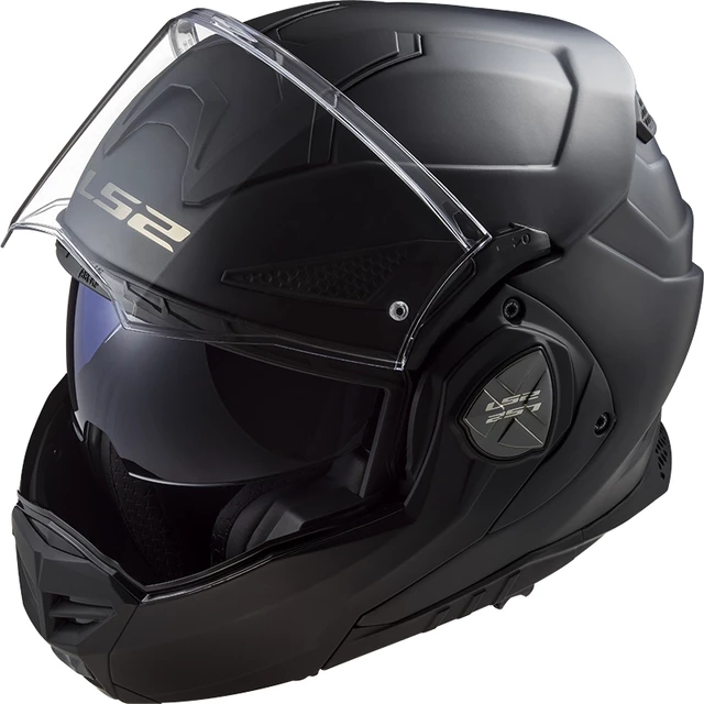 Výklopná moto prilba LS2 FF901 Advant X Solid Matt Black P/J