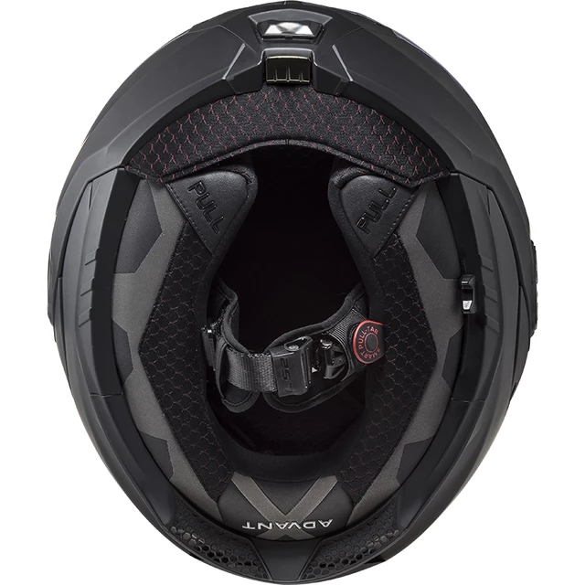 Překlopná moto přilba LS2 FF901 Advant X Solid Matt Black P/J