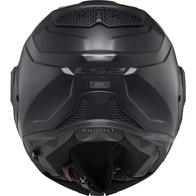 Výklopná moto přilba LS2 FF901 Advant X Solid Matt Black P/J