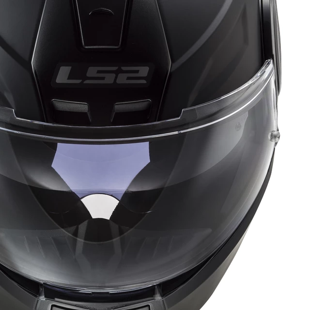 Flip-Up Motorcycle Helmet LS2 FF902 Scope Solid - White