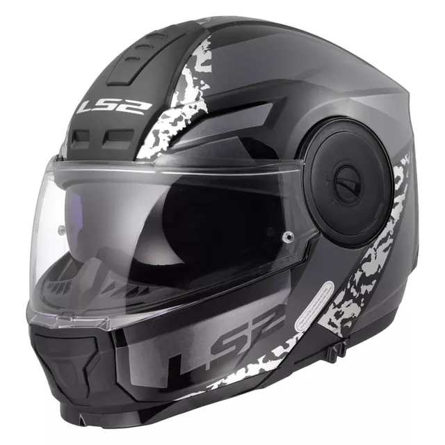 Výklopná moto přilba LS2 FF902 Scope II Oxyd Black Titanium