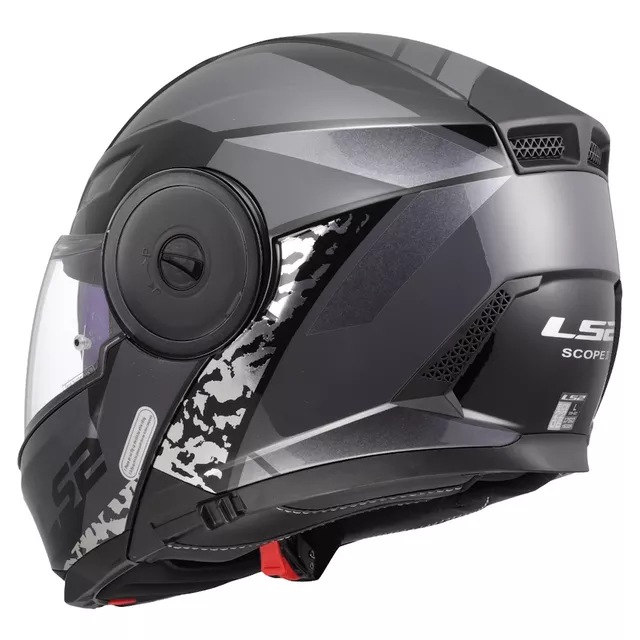 Výklopná moto přilba LS2 FF902 Scope II Oxyd Black Titanium