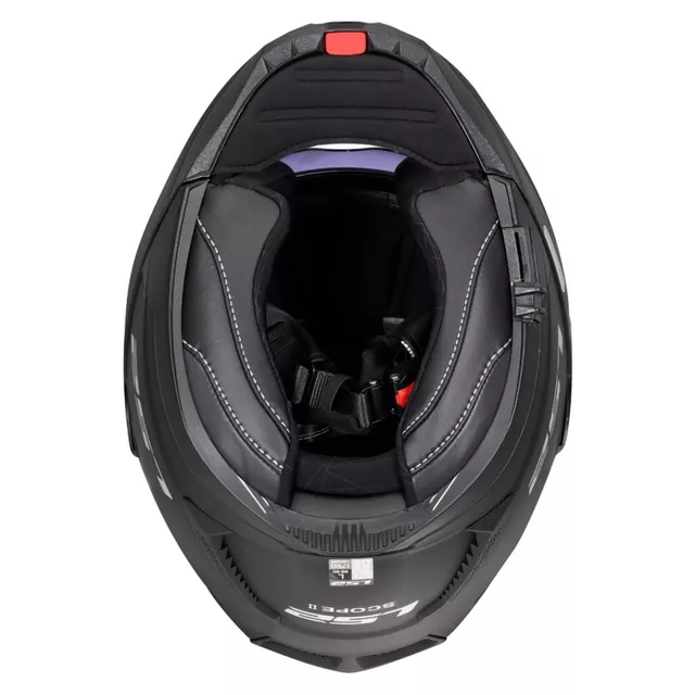 Výklopná moto přilba LS2 FF902 Scope II Solid Matt Black