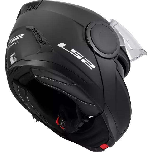 Výklopná moto přilba LS2 FF902 Scope II Solid Matt Black