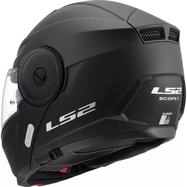 Výklopná moto přilba LS2 FF902 Scope II Solid Matt Black